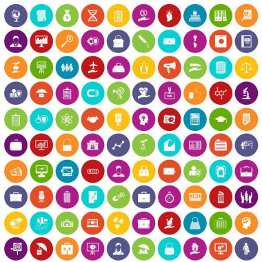 100 portföy simgeler renk ayarla