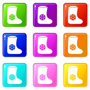 Küme 9 keçe çizmeler