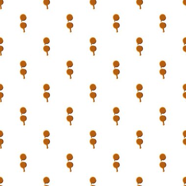 İki nokta üst üste gelen karamel desen