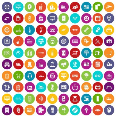 renk 100 ayarları Icons set