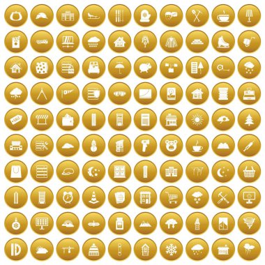 Altın 100 windows Icons set