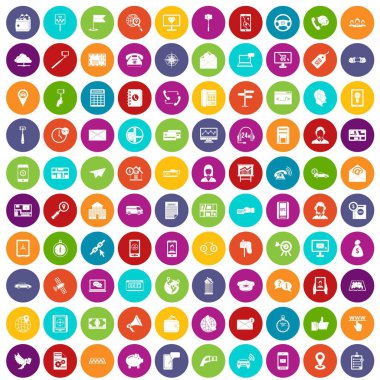 100 smartphone simgeler renk ayarla