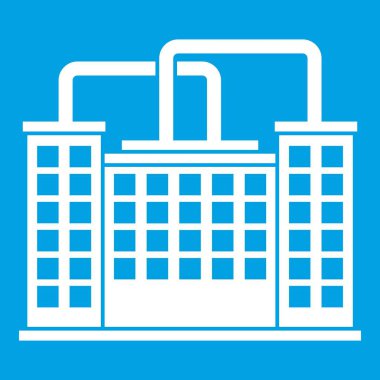 Bitki bina simgesi beyaz