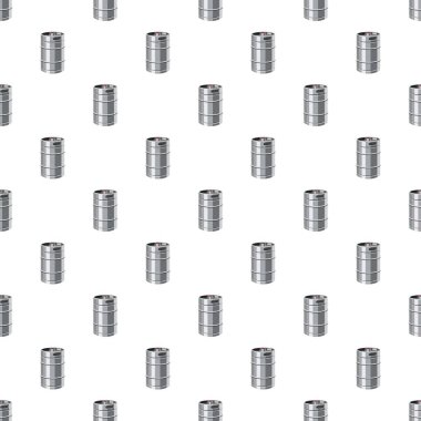 Metal bira fıçısı desen