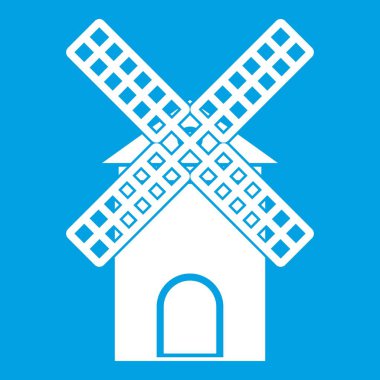 Değirmen simgesi Beyaz