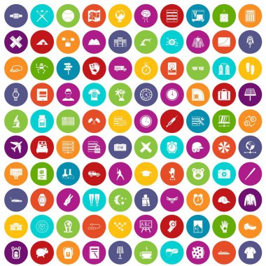 100 saat simgeler renk ayarla