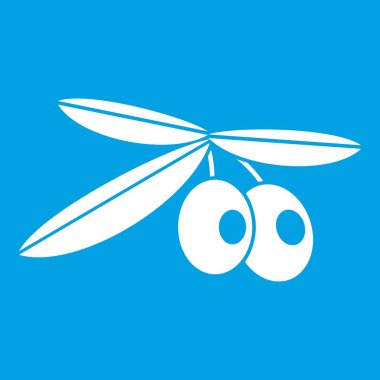 Zeytin simgesi beyaz