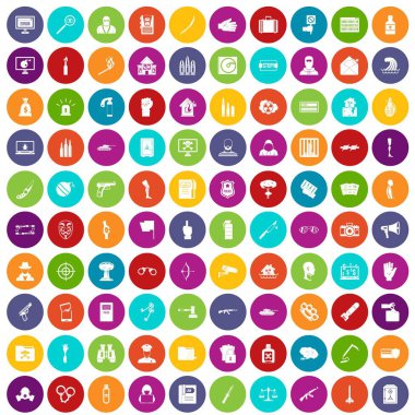 100 ihlali simgeleri renk ayarla