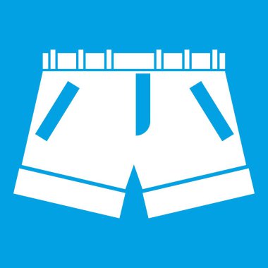 Şort simgesi beyaz