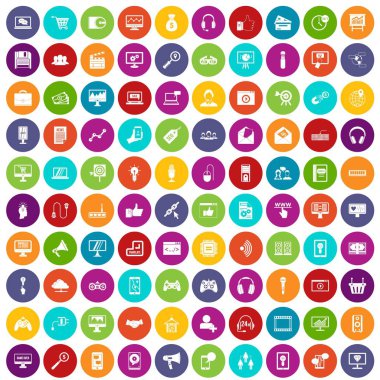 en iyi 100 web ve mobil simgeler renk ayarla