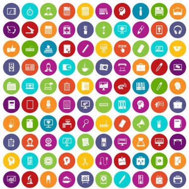 100 çalışma alanı simgeleri renk ayarla