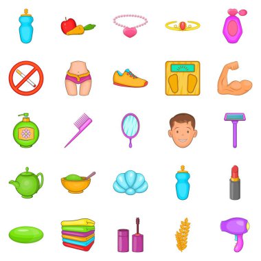 Goodliness Icons set, karikatür tarzı