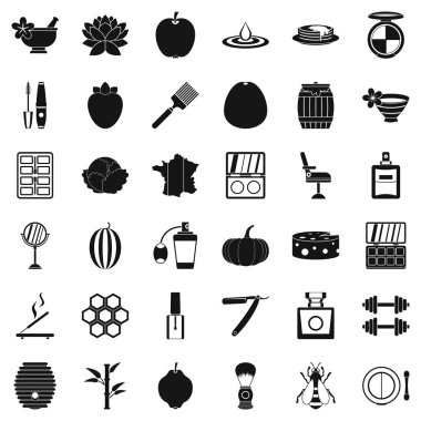 Ürün simgeler kümesi, basit tarzı