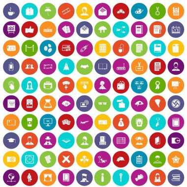 100 yazar simgeler renk ayarla