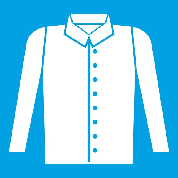 Shirt-Symbol weiß — Stockvektor