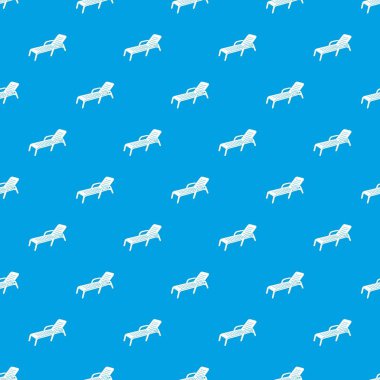 Chaise desen vektör kesintisiz mavi