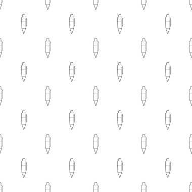 Marker kalem simgesi, anahat stili