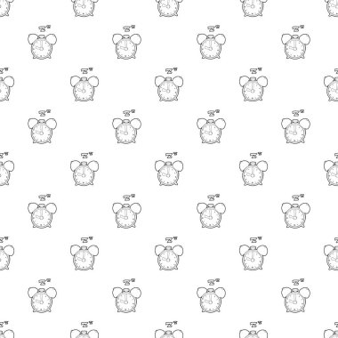 Alarm saat simgesi, özet biçimi