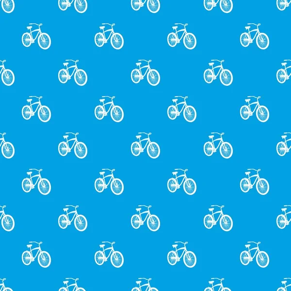 Bisiklet desen vektör kesintisiz mavi