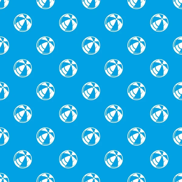 Plaj topu desen vektör kesintisiz mavi