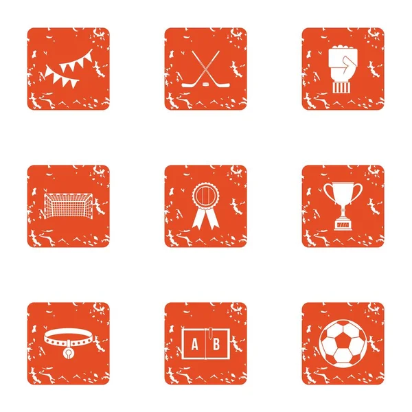 Takım kazanmak simgeler kümesi, grunge tarzı
