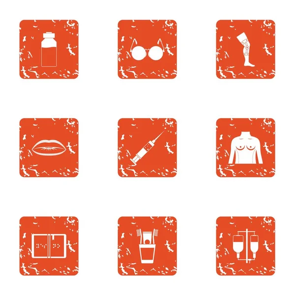 Yaratık simgeler kümesi, grunge tarzı