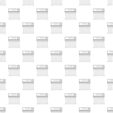 Duvar ısıtıcı simgesi, anahat stili