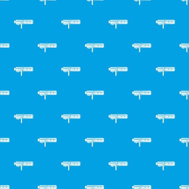 Stüdyo aydınlatma donanımları desen vektör kesintisiz mavi