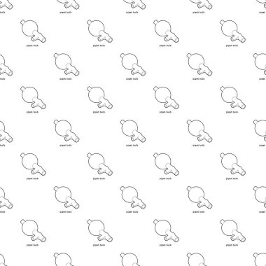 Damlalıklı ampul simgesi anahat