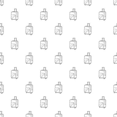 Seyahat bavul simgesi anahat