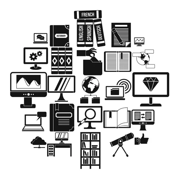 Explorer Icons set, basit tarzı