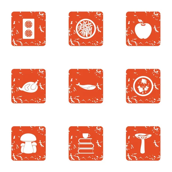 Mantar seçici simgeler kümesi, grunge tarzı