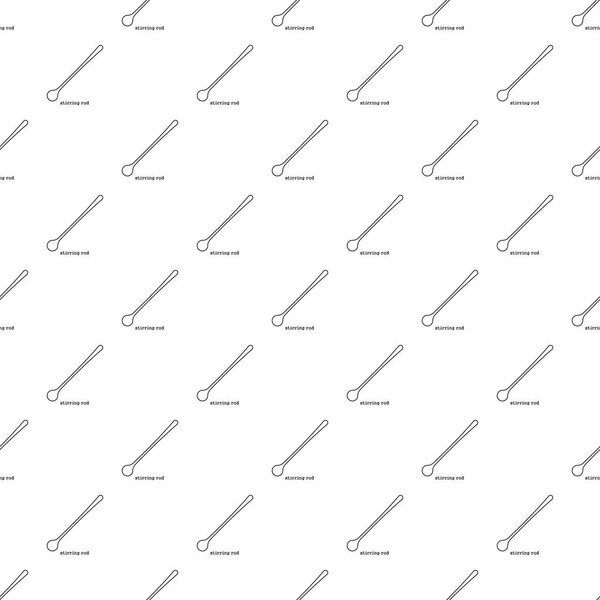 Stirring rod icon outline