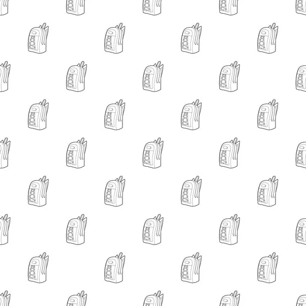 Okul sırt çantası simgesini anahat