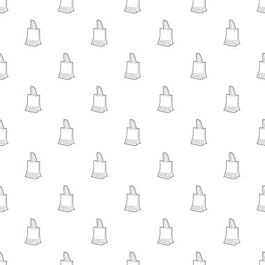 Kağıt çanta simgesi anahat