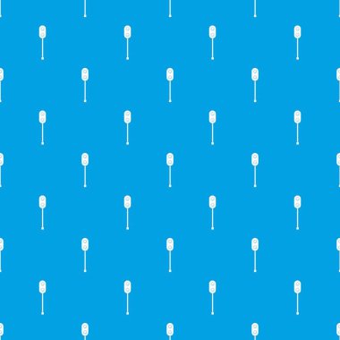 Demiryolu trafiği için trenler desen vektör kesintisiz mavi