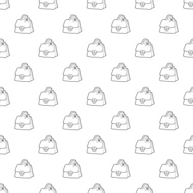 Bayan el çantası simgesini anahat