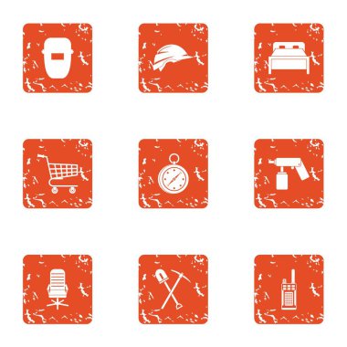 Riskli alt simgeler kümesi, grunge tarzı