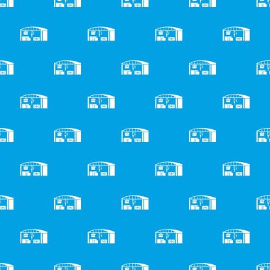 Yükleme deseni vektör için kesintisiz mavi ambar