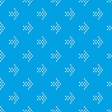 Nokta sağ ok desen vektör kesintisiz mavi