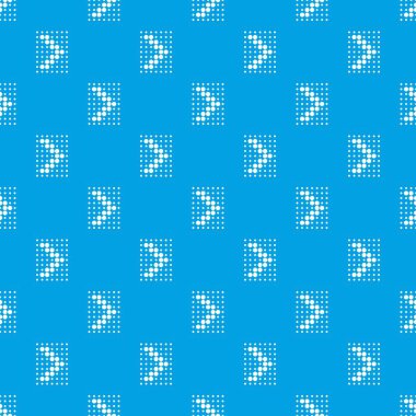 Tasarım öğesi nokta ok desen vektör kesintisiz mavi