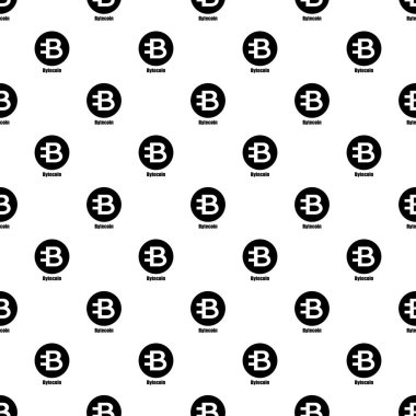 Bytecoin simgesi, basit tarzı