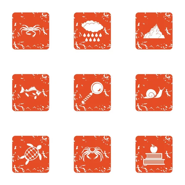 İzleme simgeleri hazır, grunge tarzı