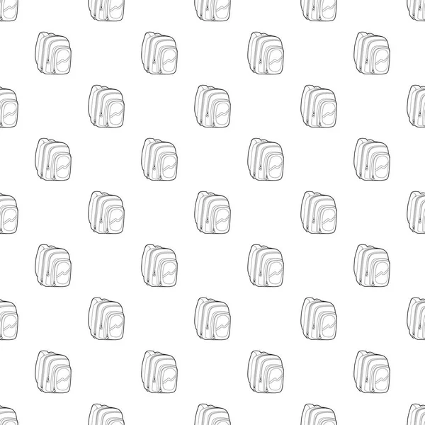 Çocuklar okul çantası simgesini anahat