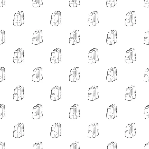 Seyahat sırt çantası simgesini anahat