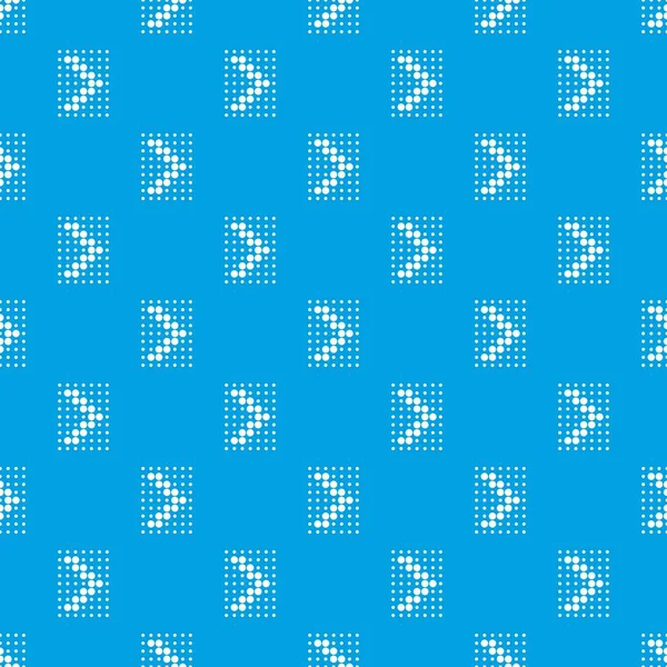 Tasarım öğesi nokta ok desen vektör kesintisiz mavi