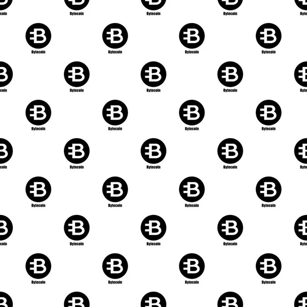 Bytecoin simgesi, basit tarzı