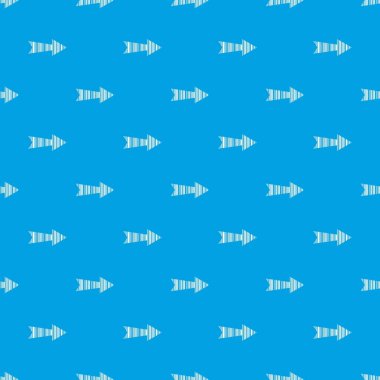 Doğrusal siyah oku desen vektör kesintisiz mavi