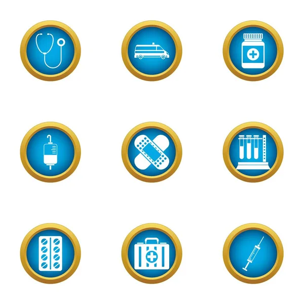 Melisa Icons set, düz stil