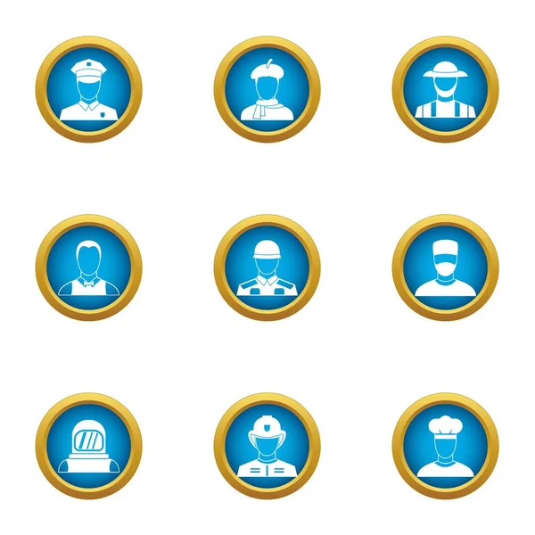 Teveccüh Icons set, düz stil